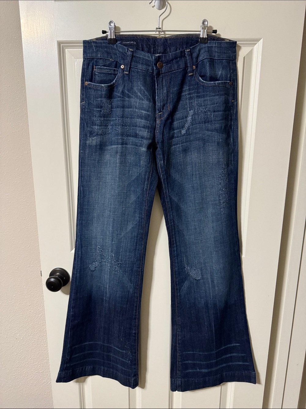 Citizens Of Humanity Sunaway #087 Stretch Low Waist Full Leg Flared Jeans
